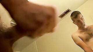 Straight young thug solo masturbates in homemade video
