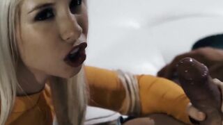 PornTaboos.com - Foot fetish babe Kenzie Reeves' doggystyle fuck and messy facial