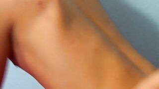 Handsome young man bends over and takes it from behind hard