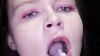 Does the cum taste good, Ava?