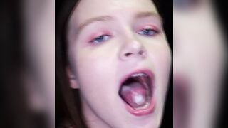 Does the cum taste good, Ava?