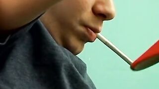 Sweaty and heavy smoked sex by straight buddies Jarmil Jagr and Sivok