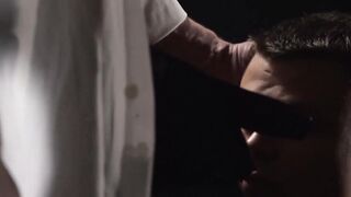 Hunk daddy Max Sargent buried his big cock deeply into the smooth ass of Austin Young