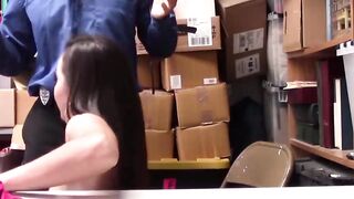 ShopliftersPunished.com - Busty teen Karlee Grey takes cock punishment deep and rough