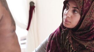 BlackCockLove.com - Brunette arab teen Nadia Ali smashed hard by BBC neighbour rough