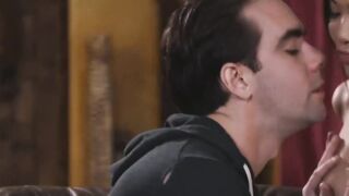 Stepsister Vina Skys enticing blowjobs horny stepbrother
