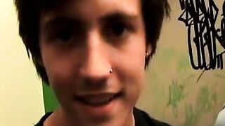 FuckingStraightBoys.com - Cute butt buddies engage in hot mmf trio