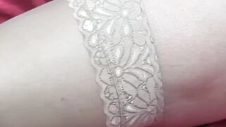 Hot Sahara Knite spreads and rubs her tight asshole