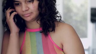 Naughty MILF Aaliyah Love licks chubby teen Crystal Chase