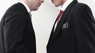 SayUncleNetwork.com - Mormon twinks find a secret spot to raw fuck each other
