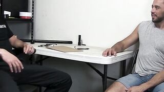SayUncleNetwork.com - Security officer rams suspect's ass raw and showers his hole