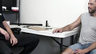 SayUncleNetwork.com - Security officer rams suspect's ass raw and showers his hole