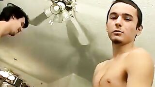 Str8Thugs.com - Three horny dudes meet up for a group cock stroking and cum shot fest