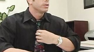 Shy schoolgirl Alicia Avery dicked by naughty principal