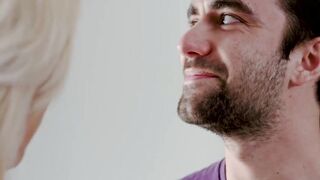 Busty MILF Sara St Clair seduces stepson into fucking her