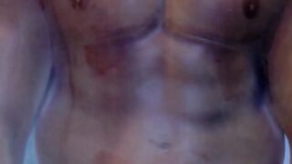 MuscleJockBound.com - Buff and stunning hunk man endures torment and rough oral play