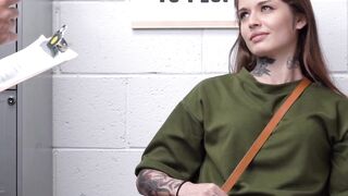 Tattooed MILF Vanessa Vega banged by officer for shoplifting