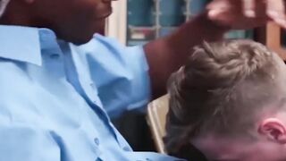 BoyPunish.com - Black officer's raw, intense twink ass fucking as punishment for thef