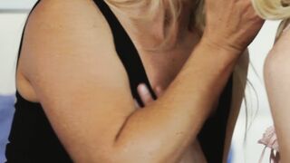 Hot stepmom enjoys lush teen pussy and sweet ass