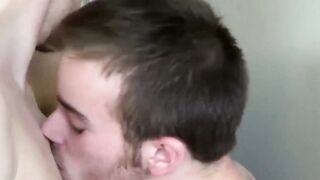 PussyJocks.com - FTM twink's tight hole gets drilled hard by two big-cocked amateur j