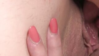 Busty granny Lacey Starr in lesbian scissor action with babe