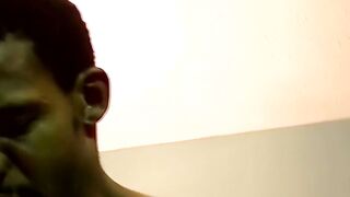 Amateur homo sucks black cock and takes it from behind
