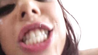 TabloidXXX.com - Gina Valentina's petite frame rocked by her "daddy's" hard pounding