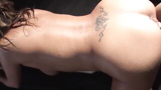 Brunette Asian MILF Rena is ready for some orgy before doggystyle