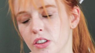 Redhead Madi Collins squirts with stepmom Charlie Phoenix
