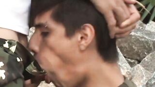 DaddyBreeding.com - Big-dicked daddy slams his little twink bitch bareback until he s