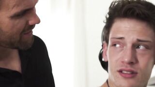 SayUncleNetwork.com - Naive twink throatfucked and bareback ass drilled in the kitche
