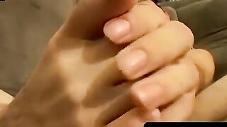 ToesXXX.com - Miley's playful foot fetish journey and sizzling masturbation