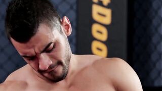 BuddiesNextDoor.com - Wonderful foreign stud Arad splits Shawn's ass with his thick c