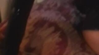 BDSM brunette Cherokee drills with dildo ebony babes pussy