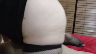 Busty GILF Lacey Starr orally pleasured and facialized
