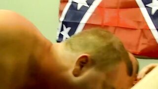 Experienced cock guzzler gives amateur dude a blowjob