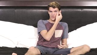 Masturbation for young man that answers questions first