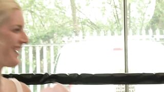 Beauty blonde angel fucking