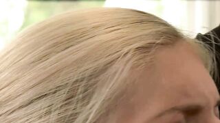 Beauty blonde angel fucking