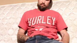 Handsome Nolan loves pumping his hot cream out of his firm balls