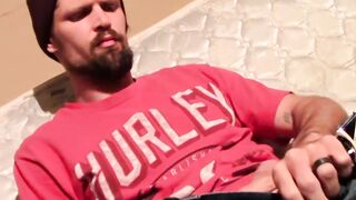 Handsome Nolan loves pumping his hot cream out of his firm balls