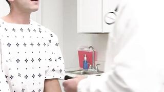 Lucky Cameron Basinger gets special treatment involving semen injection with doctor J