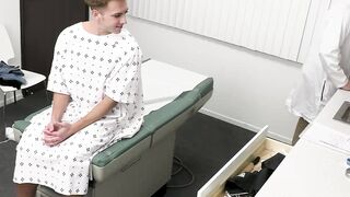 Lucky Cameron Basinger gets special treatment involving semen injection with doctor J