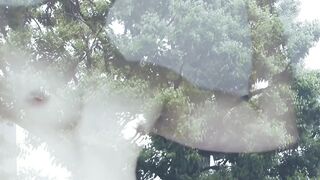 KawasakiYoshi.com - Austrian pervert Karuso risks it all jerking off by the window fo