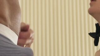 Muscular Matthew Figata doggystyled slim Jack Andram  in a hardcore anal fucking sess