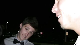 TeenGroupSex.com - Katie loses virginity to limo driver on prom night