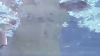 TeenGroupSex.com - Crazy chicks get dirty by the pool before summer's end