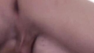 Horny twink blowjobs two cocks at the same time and banged