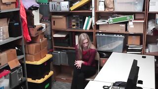 ShopliftersPunished.com - Teen Sierra Nicole hammered hard by security dude deep in h