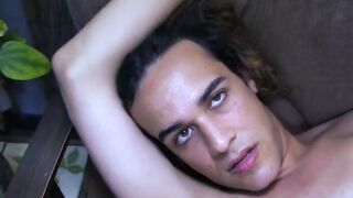 MenWithFur.com - Horny dick rider swallows big hairy cock passionately